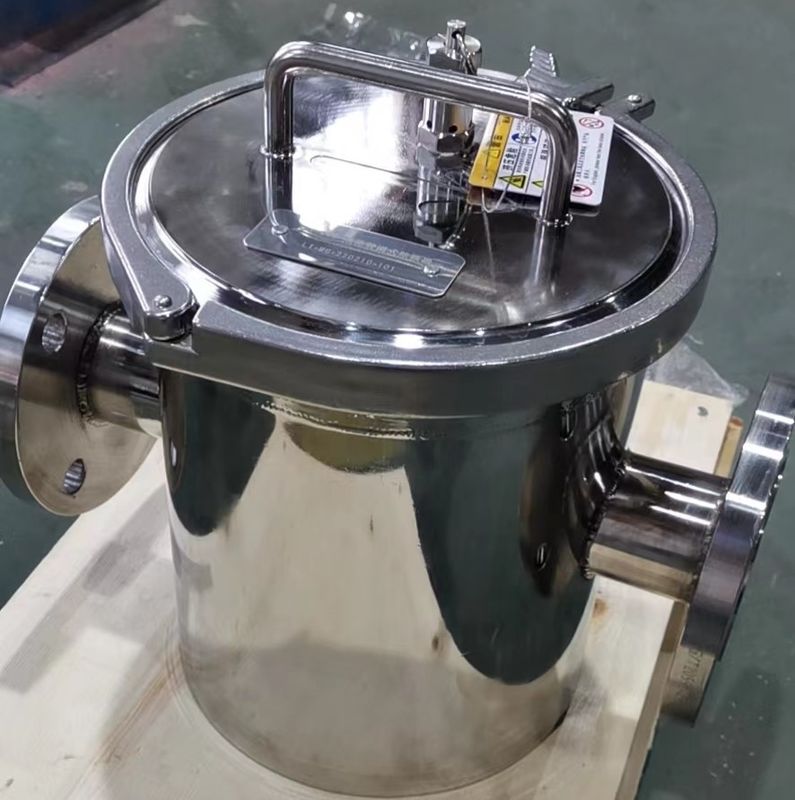 نوع لوله مایع جدا کننده آهن از آهن با آهن آهن 304SS 316SS Ti Shell