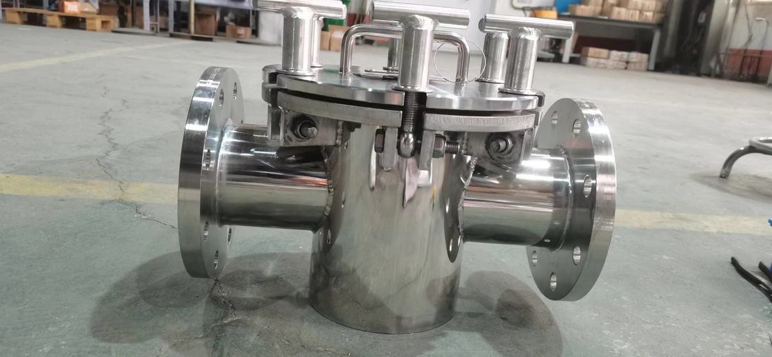 نوع لوله مایع جدا کننده آهن از آهن با آهن آهن 304SS 316SS Ti Shell